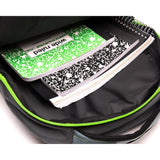 Troubleshooter Grey/Green Laptop Backpack Fits up to 17 in. Laptop