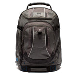 Load Factor 19 in. Black/Gray Padded Laptop Backpack