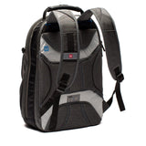 Load Factor 19 in. Black/Gray Padded Laptop Backpack