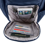 16 in. Anti-Theft Midnight Backpack