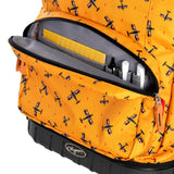 Melody 19 in. Yellow Rolling Backpack